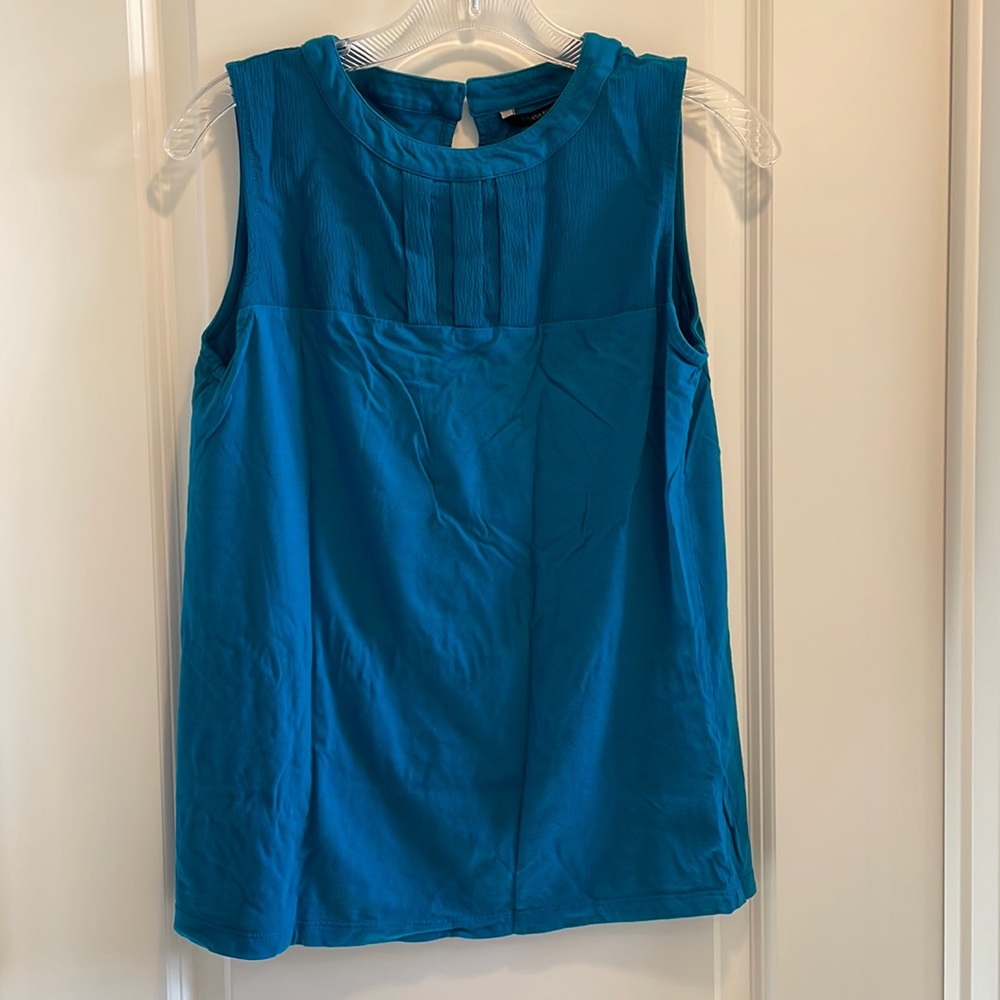 Banana Republic factory teal blue tank size S